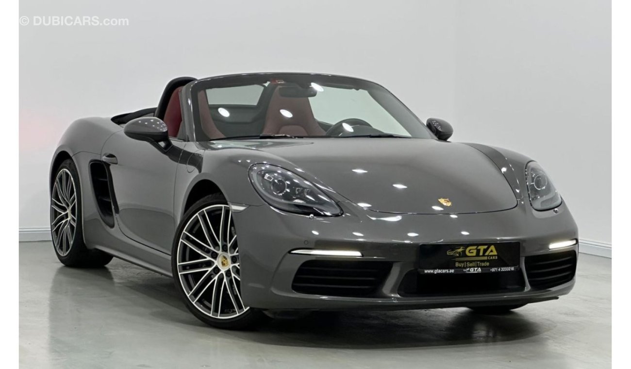 Porsche 718 Boxster Std 2020 Porsche 718 Boxster, August 2025 Porsche Warranty, Full Porsche Service History, GCC