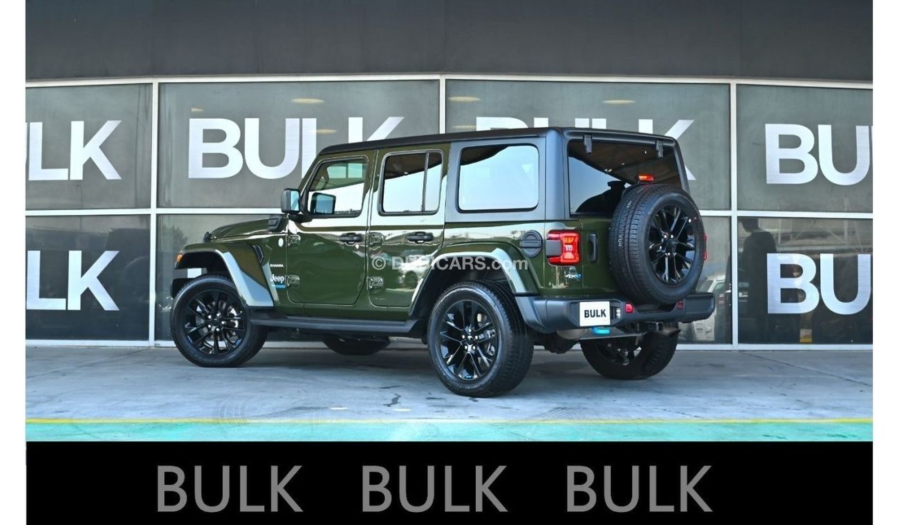 Jeep Wrangler Sahara Jeep Wrangler 4XE - 2022 MY - Original Paint - AED 3,414 Monthly Payment - 0%DP