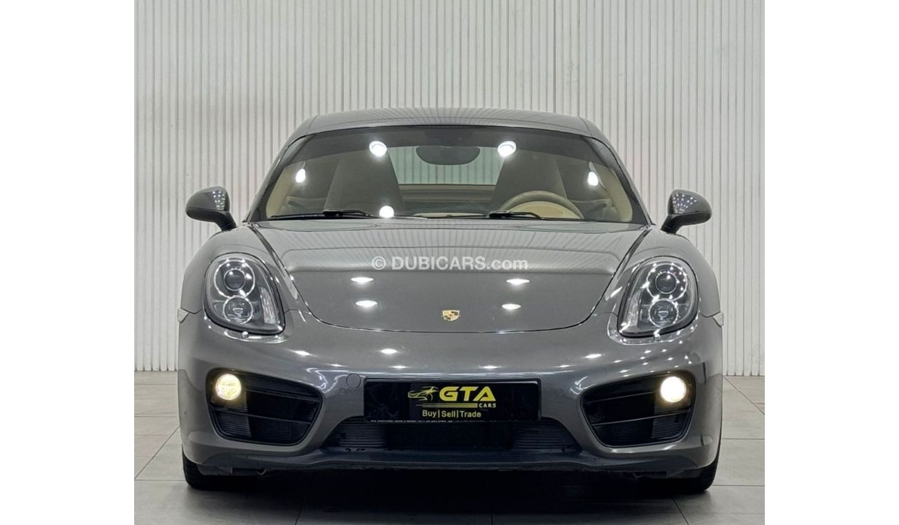 Porsche 718 Cayman Std 2.7L A/T 2016 Porsche Cayman, Full Service History, Excellent Condition, GCC