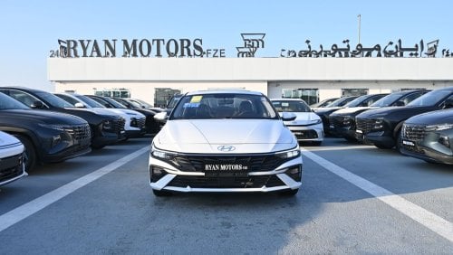 هيونداي إلانترا Hyundai Elantra 1.5L, Petrol, Model 2024 Color White