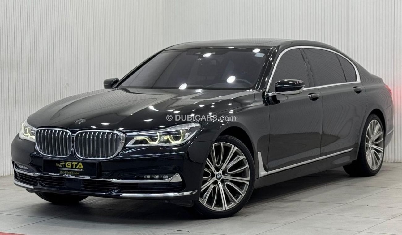 بي أم دبليو 740Li 2016 BMW 740Li Executive, Feb 2025 Warranty, Full Service History, Fully Loaded, GCC