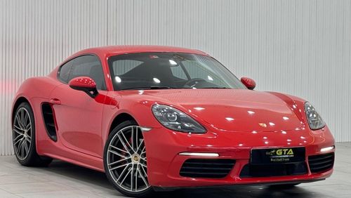 Porsche 718 Cayman S 2.5L A/T 2018 Porsche 718 Cayman S, Full Service History, Sport Chrono Package, GCC