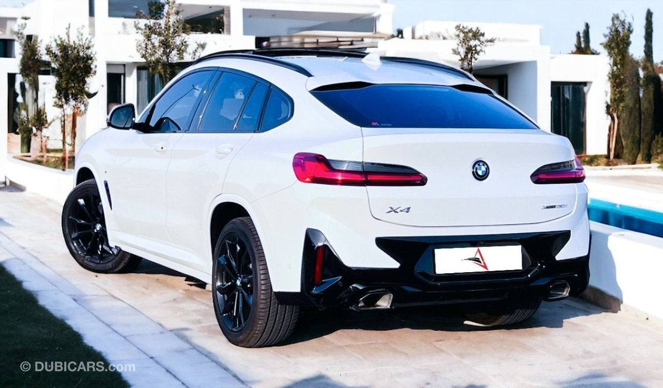 بي أم دبليو X4M AED 3200 PM | UNDER WARRANTY | FSH |  BMW X4M XDRIVE30i | GCC | 2022 | NO FLOOD