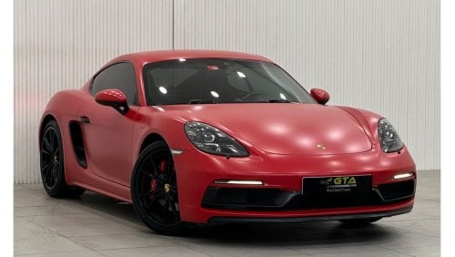 بورش كايمان 718 2018 Porsche Cayman GTS , August 2024 Porsche Warranty, Full Porsche Service History, GCC