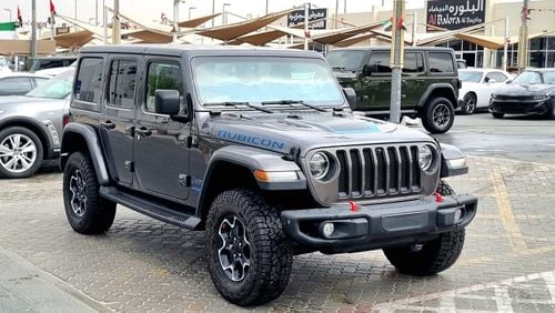 جيب رانجلر JEEP WRANGLER RUBICON 4XE HYBRID 2021 CLEAN TITLE