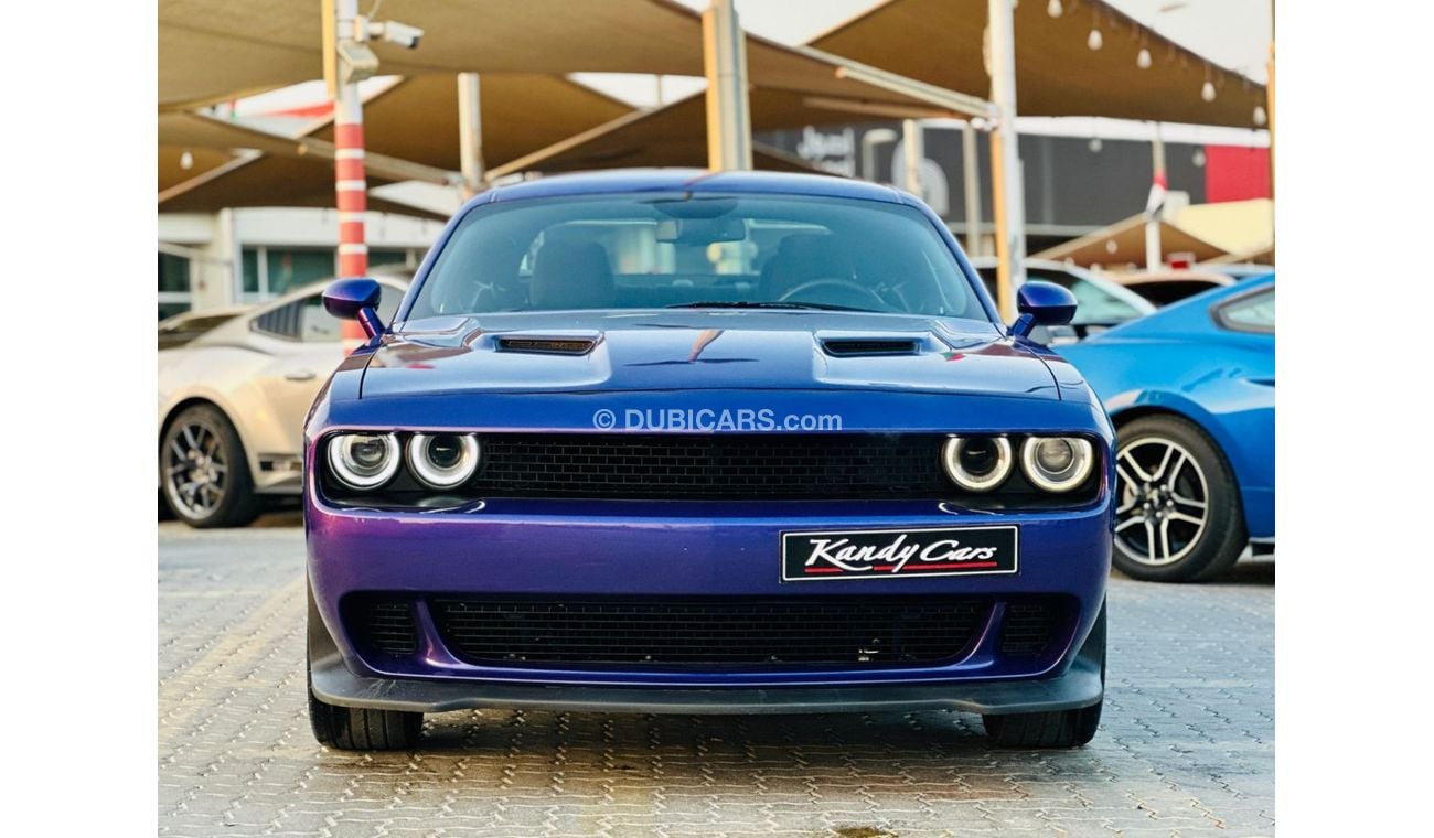 Dodge Challenger SXT 3.6L | Monthly AED 940/- | 0% DP | Blindspot | Touch Screen | Cruise Control | # 32085