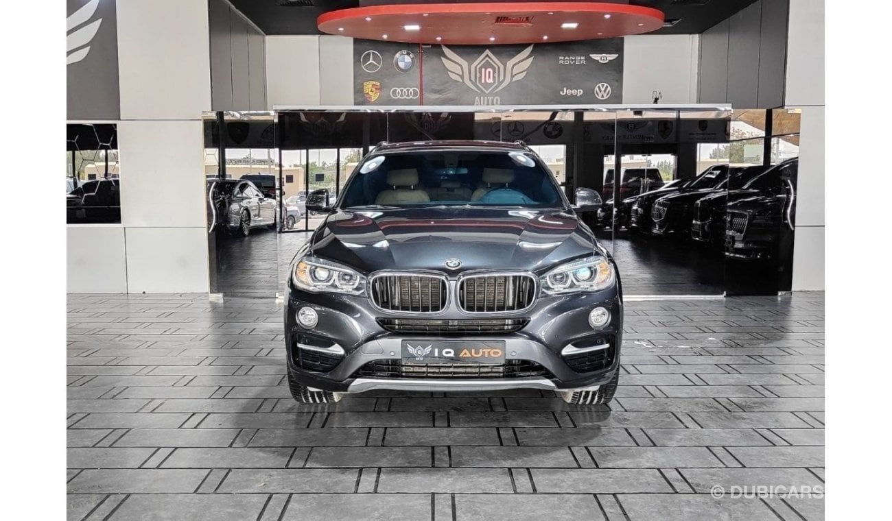 BMW X6 35i Executive AED 1,900 P.M | 2016 BMW X6 XDRIVE 35i | GCC | 3.0L TWIN POWER TURBO | SUNROOF