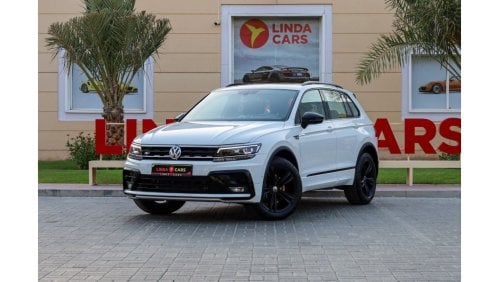 فولكس واجن تيجوان Volkswagen Tiguan R-Line 2019 GCC under Warranty with Flexible Down-Payment/ Flood Free.