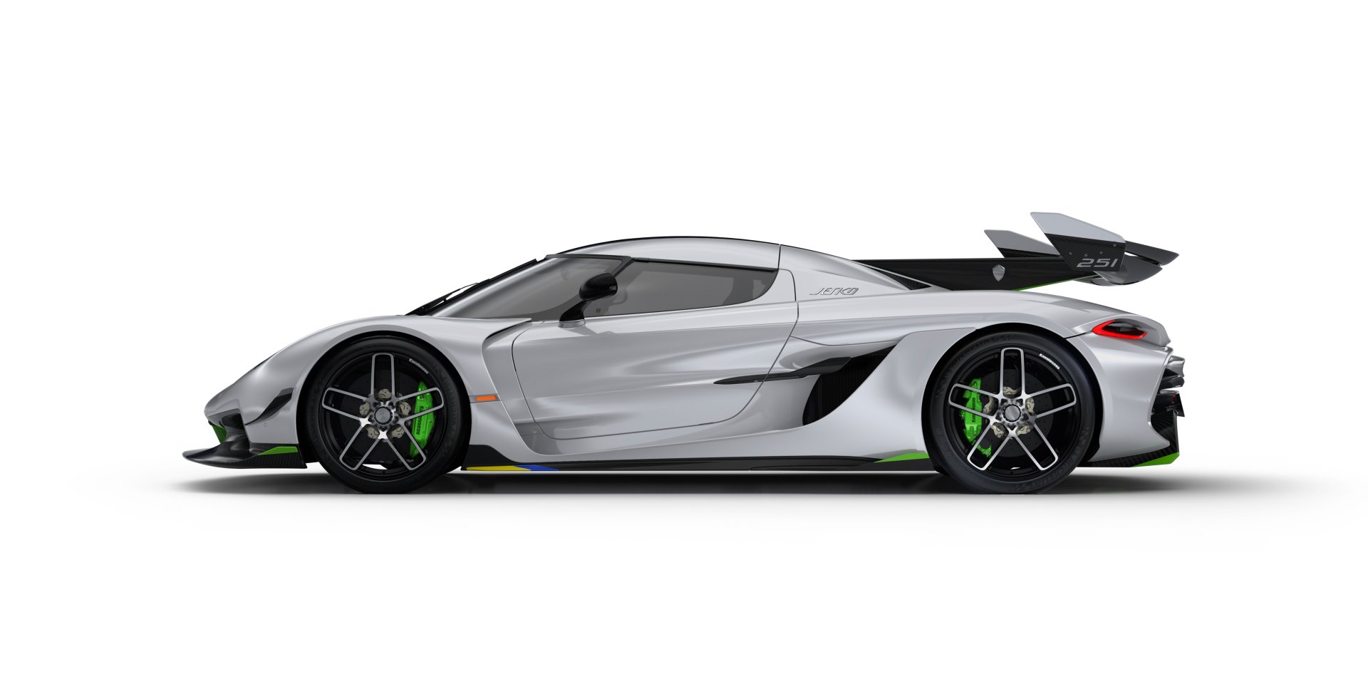 Koenigsegg Jesko exterior - Side Profile