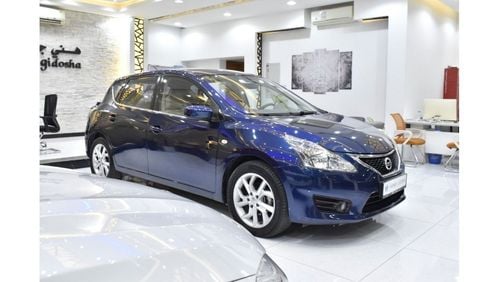 Nissan Tiida EXCELLENT DEAL for our Nissan Tiida 1.8 SV ( 2016 Model ) in Blue Color GCC Specs