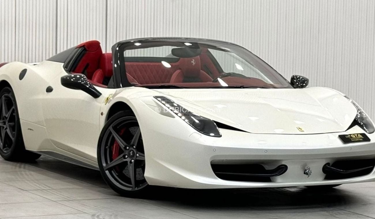 Ferrari 488 2013 Ferrari 458 Spider, Ferrari Agency Full Service History, GCC