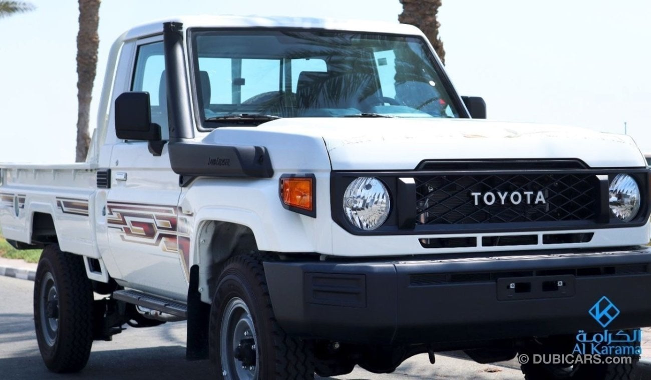 Toyota Land Cruiser Pick Up 2024Toyota LC 79 Single Cabin Pick Up 4.2L Diesel, Manual, White