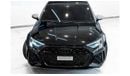 Audi RS3 2023 Audi RS3, 2025 Audi Warranty, 2027 Audi Service Contract, Low KMs, GCC