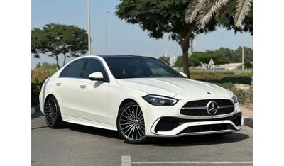 مرسيدس بنز C200 Mercedes Benz C 200 AMG / GCC / 2023 / Single Owner / Under Warranty From Mercedes Gargash / 3,877 D