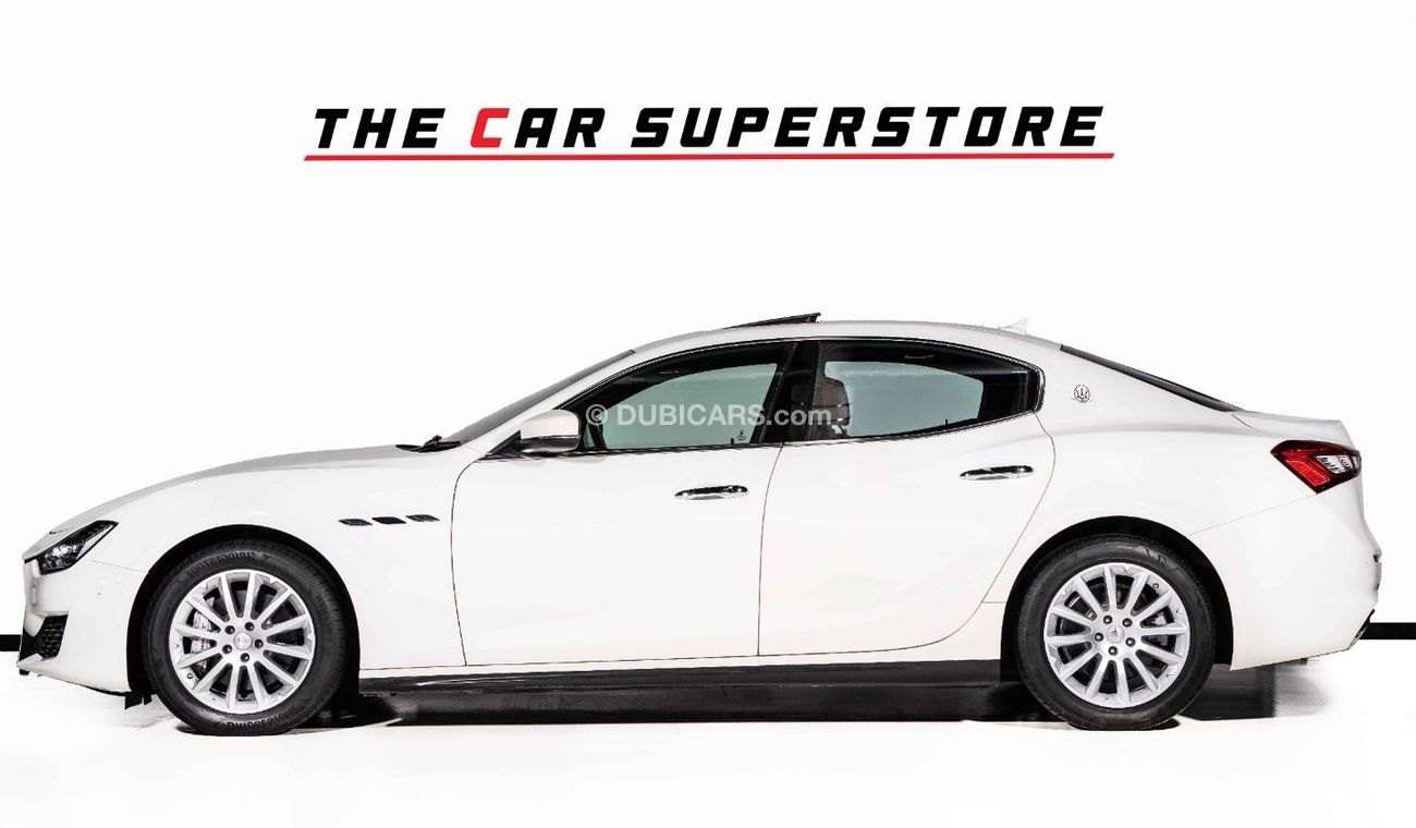 Maserati Ghibli Std 2019 - MASERATI GHIBLI - GCC - WARRANTY AVAILABLE - FULL AGENCY HISTORY - IMMACULATE CAR