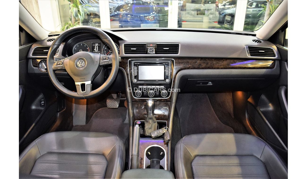 Volkswagen Passat ONLY 63000KM! AMAZING 2015 Model!! in Grey Color! GCC Specs