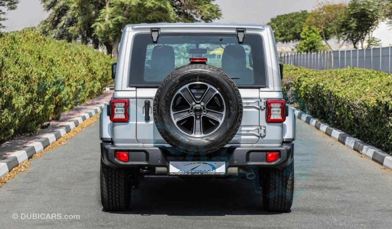 جيب رانجلر Unlimited Sahara V6 3.6L 4X4 , 2023 GCC , 0Km , With 3 Years or 60K Km Warranty @Official Dealer