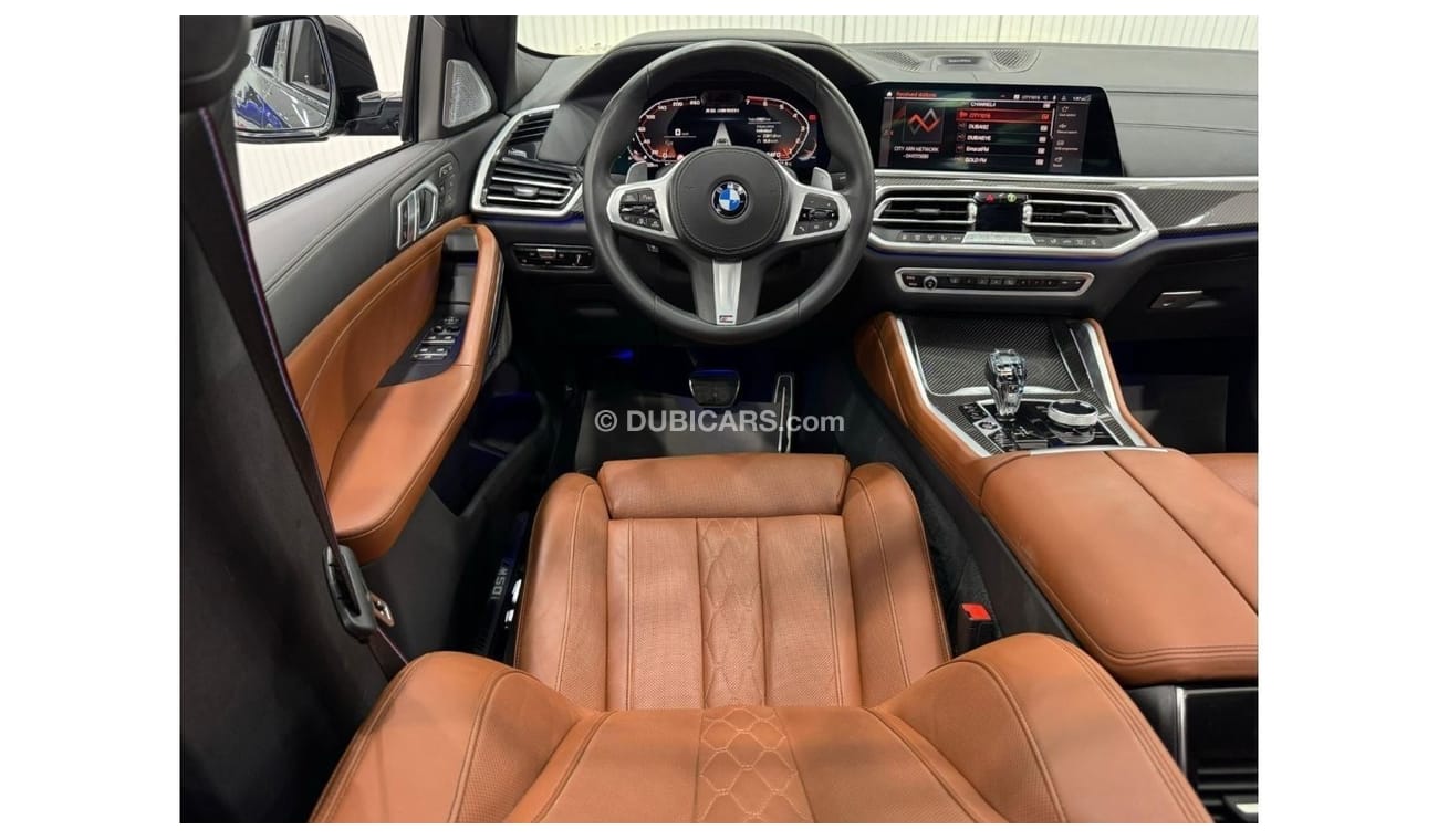 بي أم دبليو X6 2023 BMW X6 M50i, Apr 2028 BMW Warranty + Service Package, Full Service History, GCC