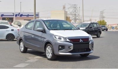 ميتسوبيشي اتراج Brand New Mitsubishi Attrage Highline 1.2L | Grey/Grey | Petrol | 2023 | FOR EXPORT ONLY