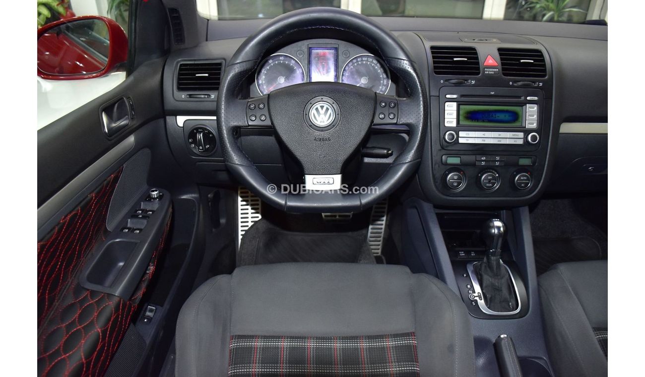 فولكس واجن جولف EXCELLENT DEAL for our Volkswagen GTi ( 2009 Model ) in Red Color GCC Specs