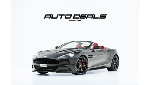 Aston Martin Vanquish Volante | GCC - Excellent Condition | 6.0L V12