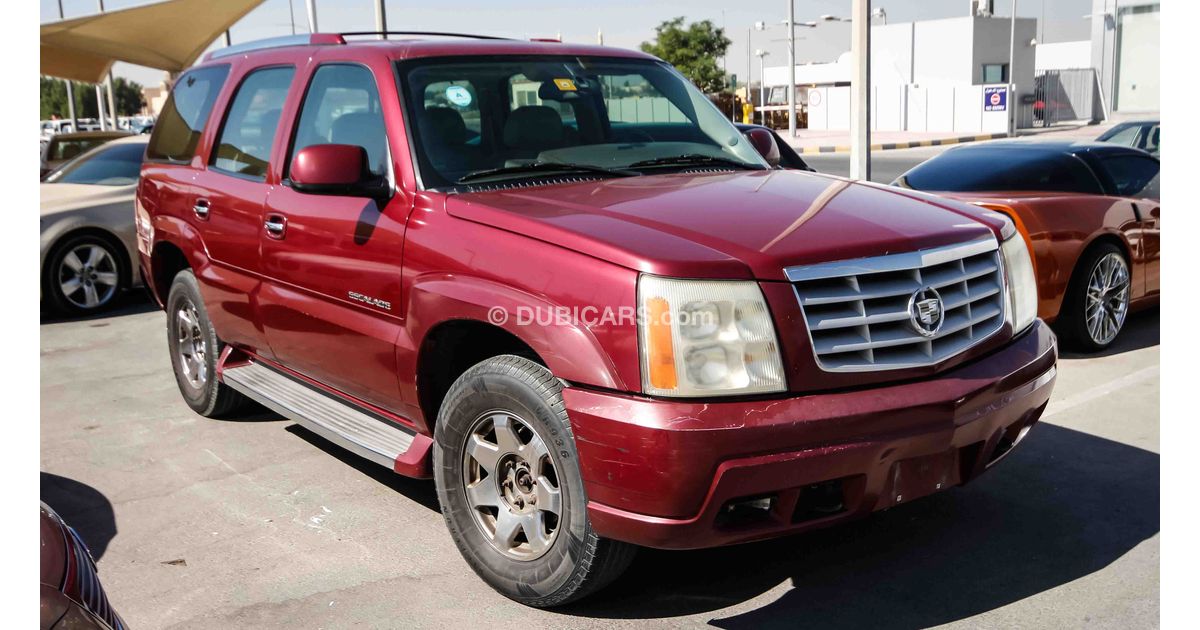 Cadillac Escalade For Sale Aed 15 000 Burgundy 2005