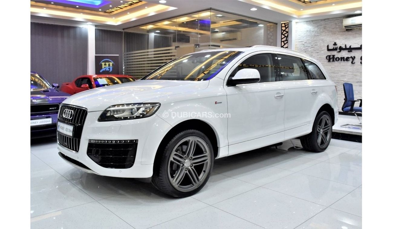 Audi Q7 EXCELLENT DEAL for our Audi Q7 S-Line QUATTRO ( 2015 Model ) in White Color GCC Specs