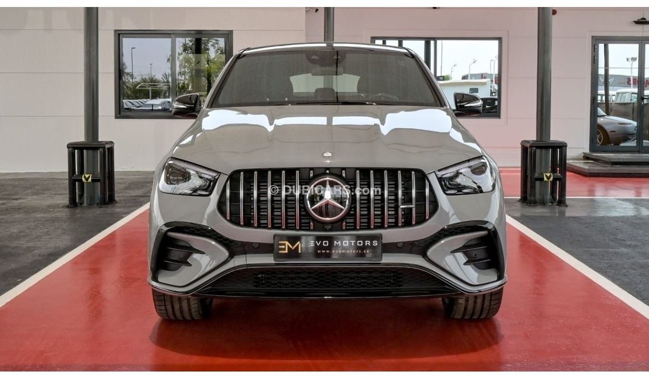 مرسيدس بنز GLE 53 AMG كوبيه باقة تجميل جديدة*(AMG، ليلاً، ركن السيارة، راحة، ذاكرة، كروم)* HUD* 360* بانوراما* إضاءة محيطة* بورم