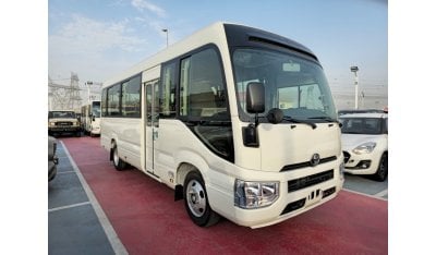 تويوتا كوستر 2024 TOYOTA COASTER 4.0L DIESEL 22 SEATER WITH COOL BOX, CURTAINS, LUGGAGE RACK