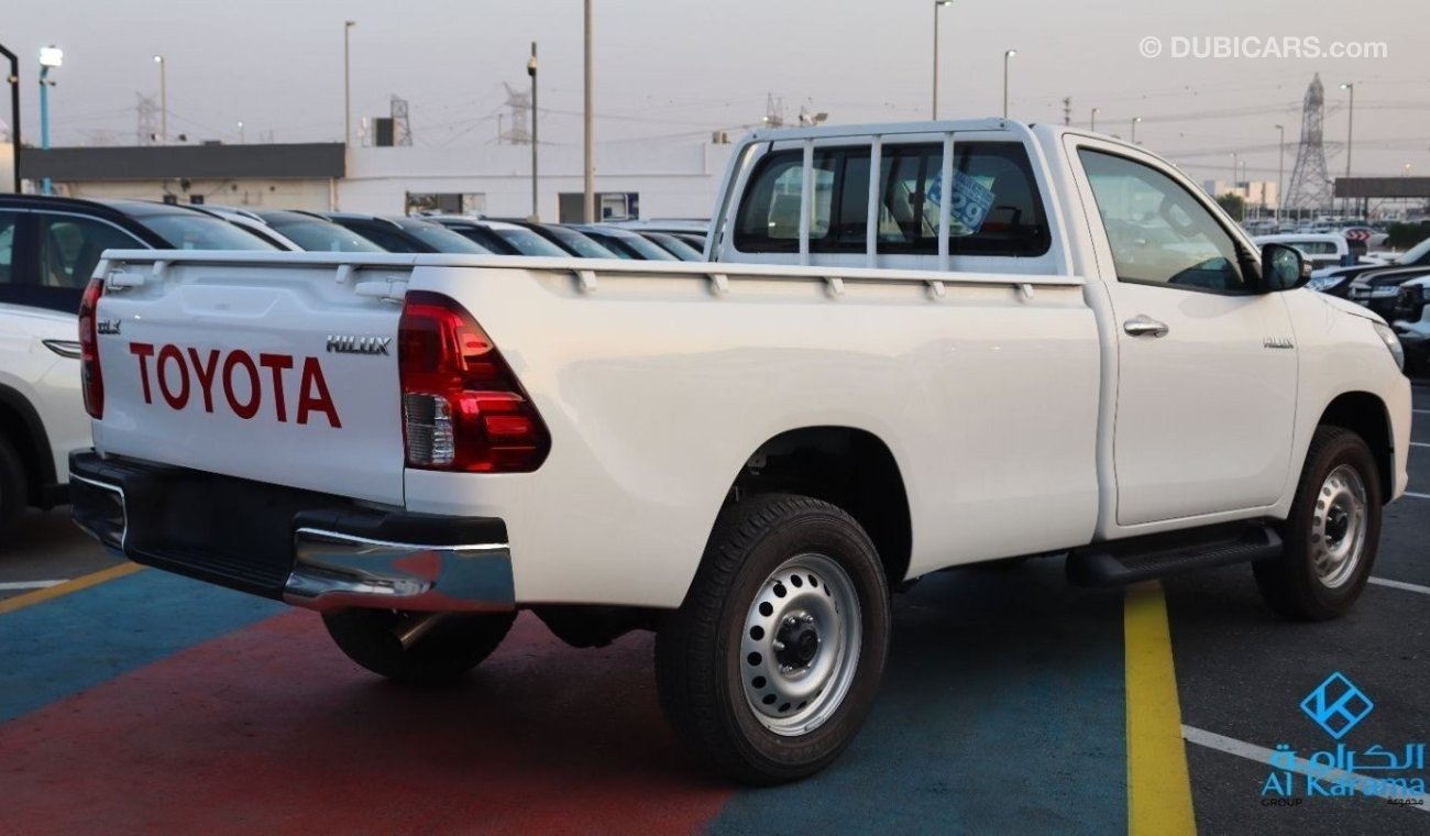 Toyota Hilux 2.4Ltr-DIESEL-M/T SINGLE CAB 4WD 2 Door 3 Seater 17inch Wheel-Power Window-Power Mirror