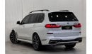 بي أم دبليو X7 2022 BMW X7 M50i, July 2026 BMW Warranty + Service Package, Full Service History, GCC