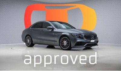 مرسيدس بنز C 63S AMG - 2 Years Approved Warranty - Approved Prepared Vehicle