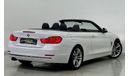 BMW 420i 2017 BMW 420i Sport Line Convertible, Full BMW Service History, Warranty, GCC