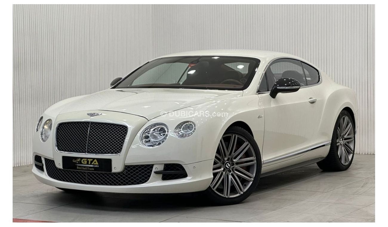 بنتلي كونتيننتال جي تي 2014 Bentley Continental GT Speed W12, Service History, Very Low Kms, GCC