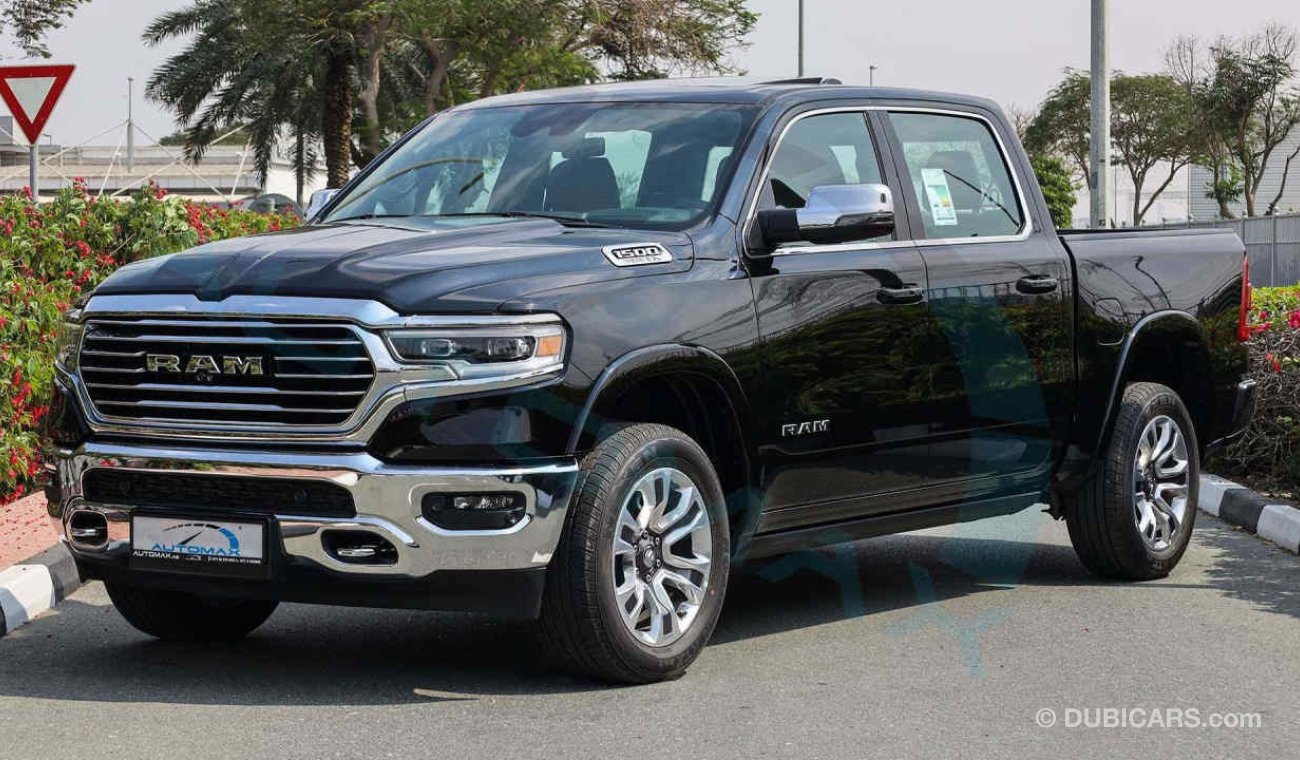 RAM 1500 Longhorn Crew Cab V8 5.7L HEMI , 2024 GCC , 0Km , With 3 Years or 60K Km Warranty @Official Dealer