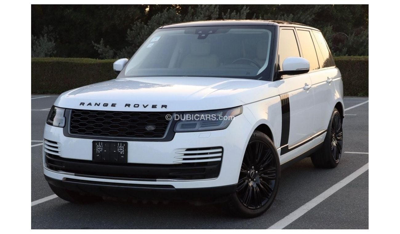 لاند روفر رينج روفر (آخر) Range Rover vogue hse v6 very clean car no pint no accidents