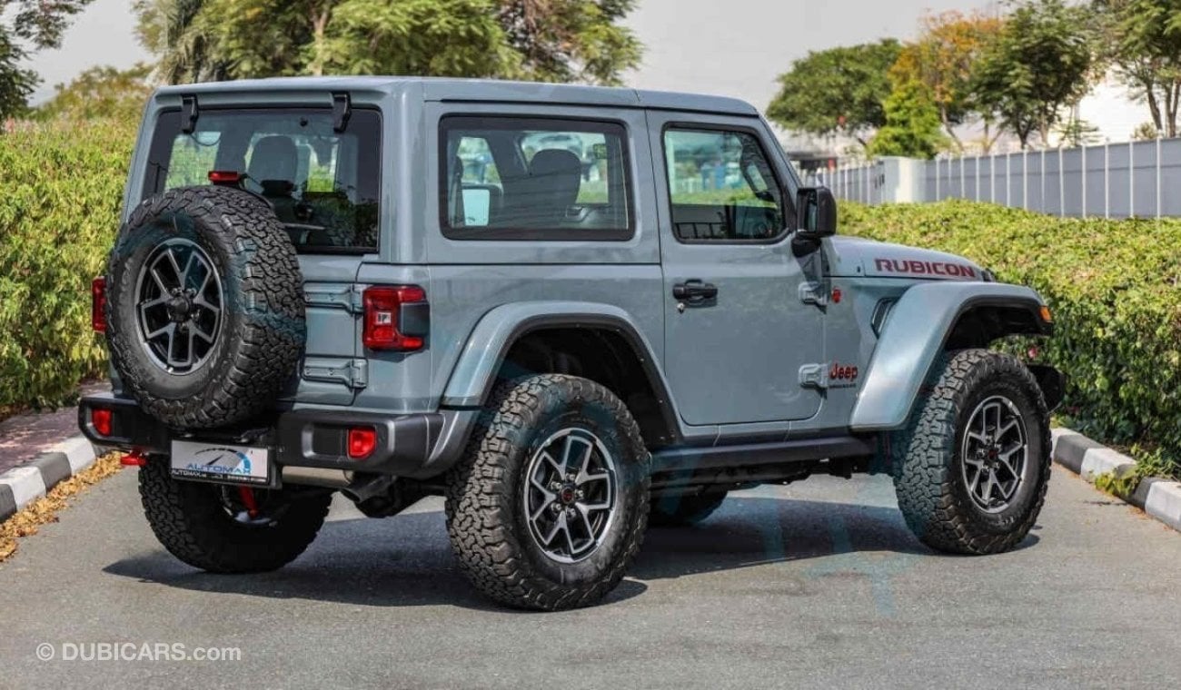 جيب رانجلر Rubicon V6 3.6L 4X4 , 2024 GCC , 0Km , With 3 Years or 60K Km Warranty @Official Dealer