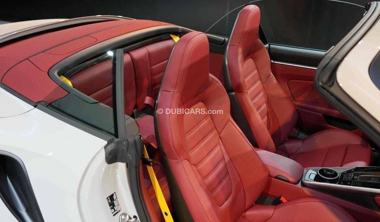 بورش 911 Cabriolet | Brand New | 2024 | Crayon | Interior Red Bordeaux