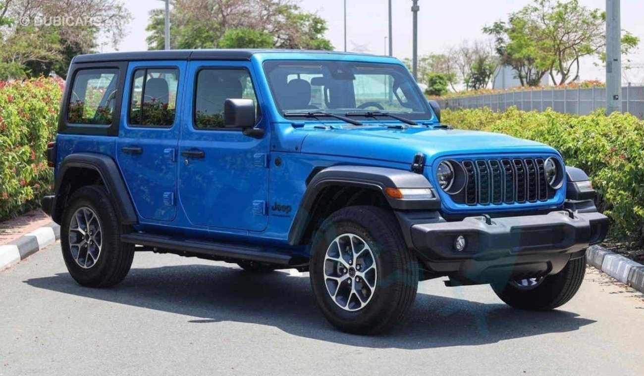 Jeep Wrangler (НА ЭКСПОРТ , For Export) Unlimited Sport S I4 2.0L Turbo , 2024 GCC , 0Km , Без пробега