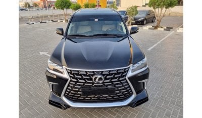 لكزس LX 570 Lexus LX 5.70 2008 facelifted 2021 GCC FUll OPTION V8 PETROL left hand drive