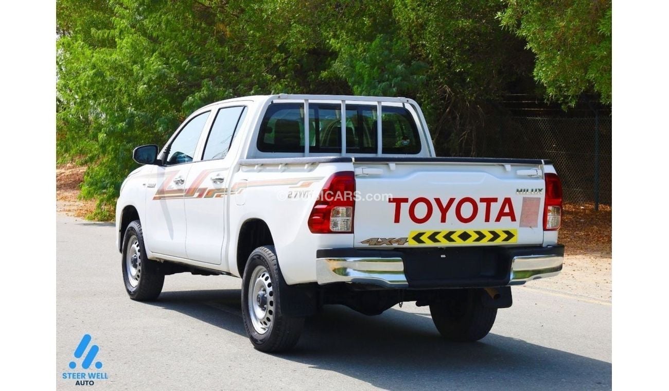 Toyota Hilux GL 2020 Double Cab Pick Up 2.7L 4WD A/T - GCC - Like New Condition - Book Now