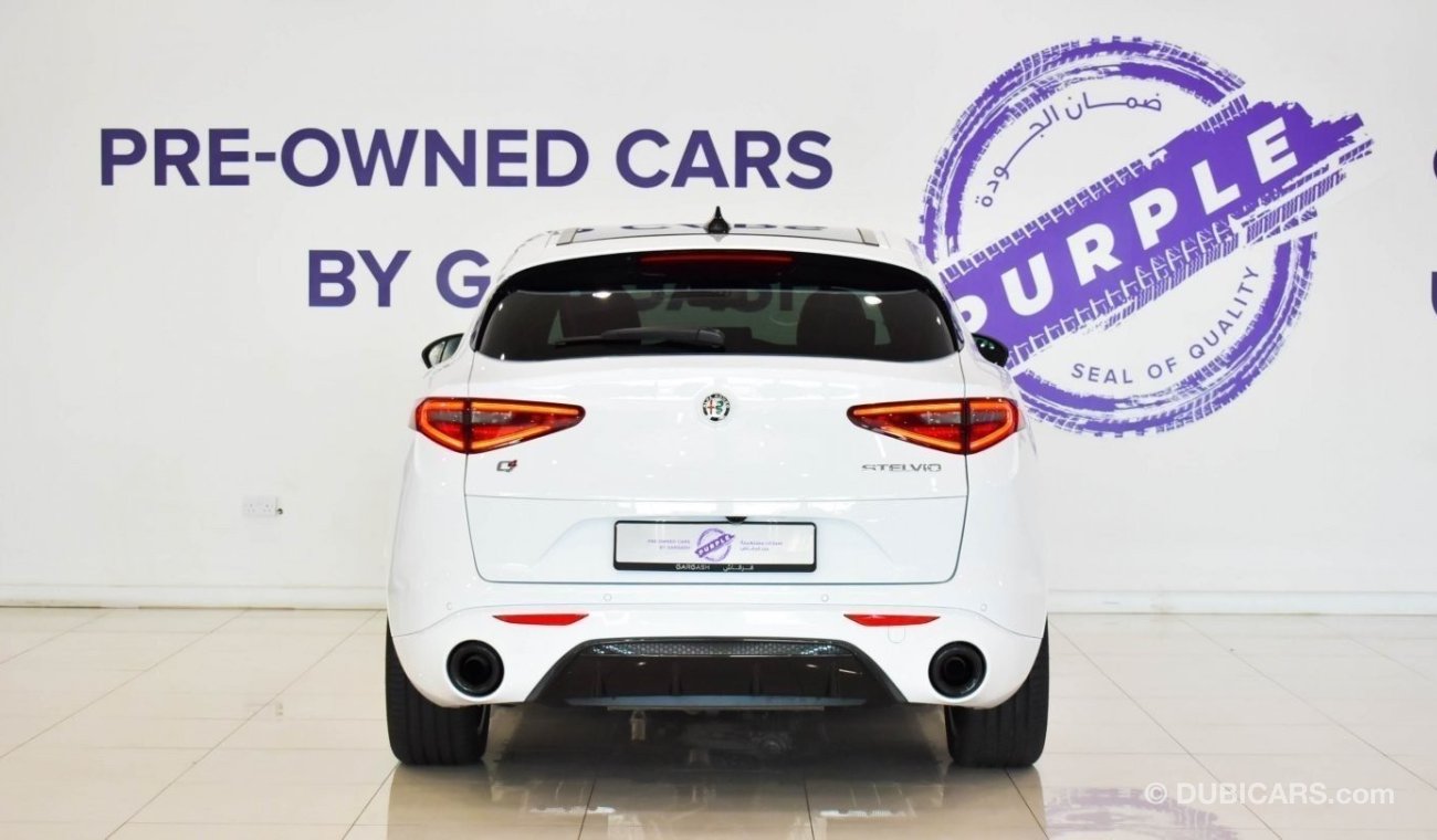 ألفا روميو ستيلفيو فيلوتشي | 2022 | Warranty & Service | Service History | Low Mileage