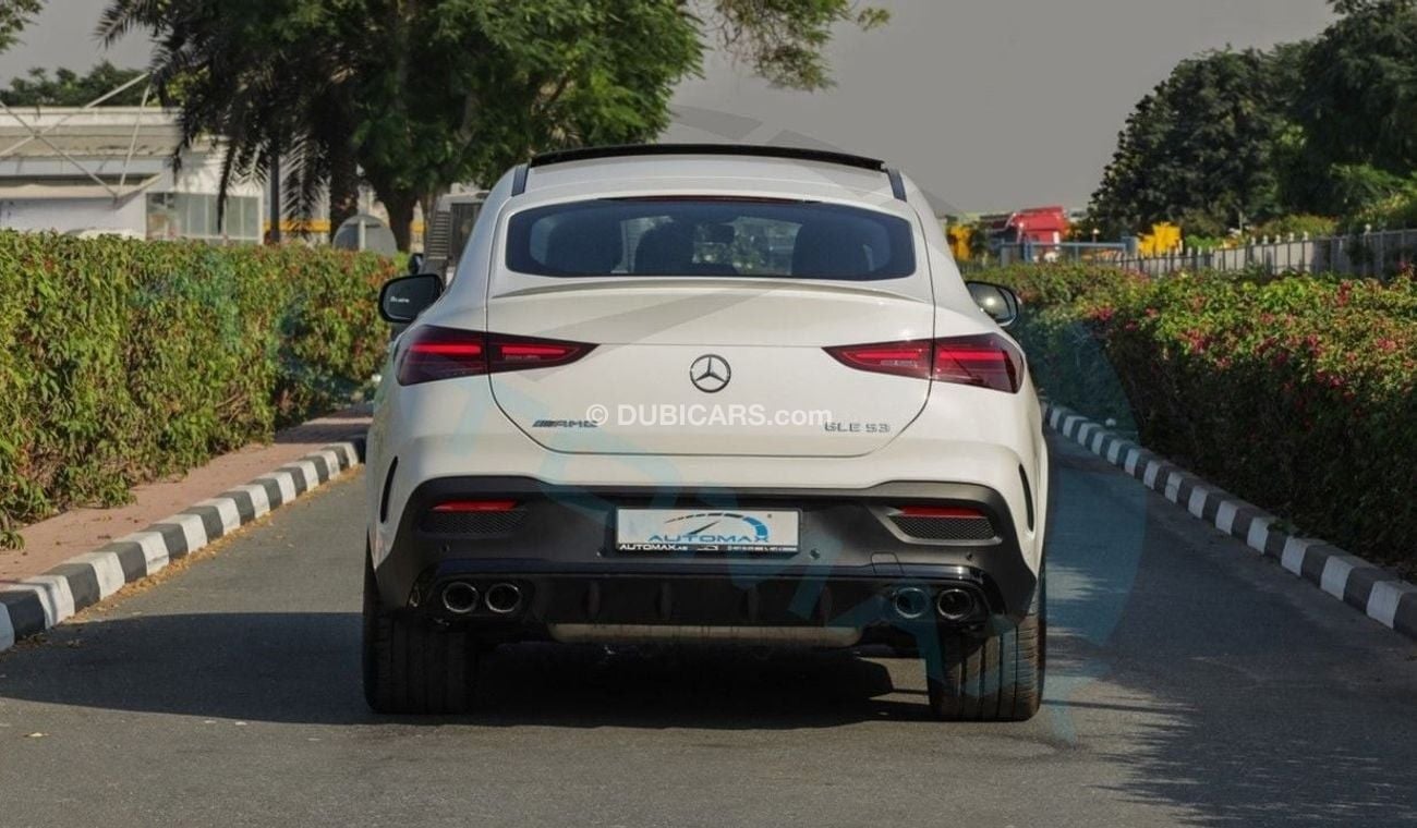 Mercedes-Benz GLE 53 AMG 4MATIC PLUS COUPE GCC,0Km,With 2 Years Unlimited Mileage Warranty & 3 Years Service @Official Dealer