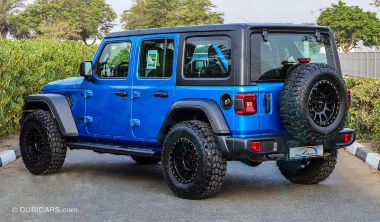 Jeep Wrangler (НА ЭКСПОРТ , For Export) Unlimited Sport S I4 2.0L Turbo , 2024 GCC , 0km , Без пробега