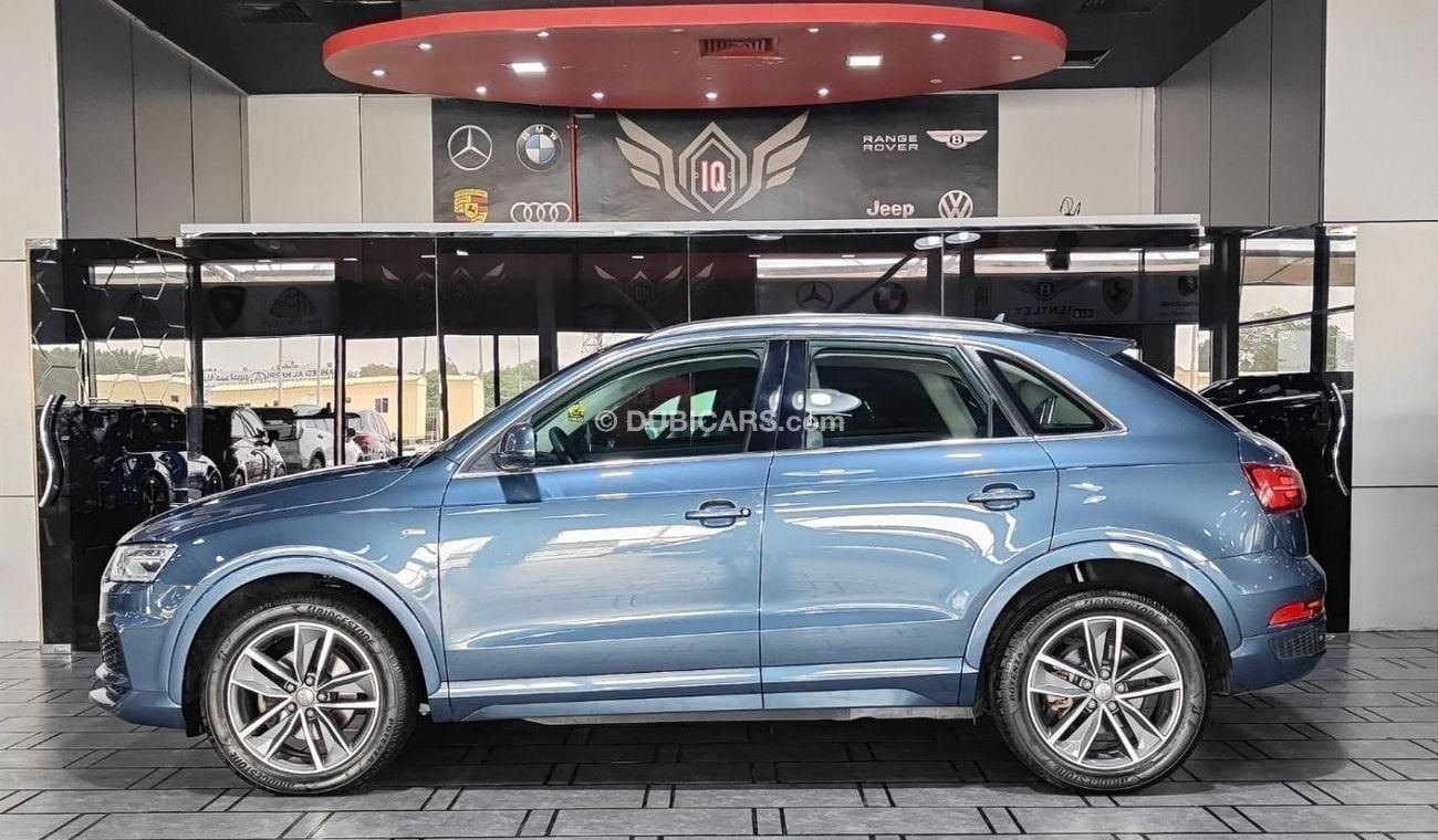 Audi Q3 35 TFSI S-Line AED 1,100 P.M | 2017 AUDI Q3 S-LINE | UNDER WARRANTY | 35 TFSI QUATTRO 2.0 L | GCC