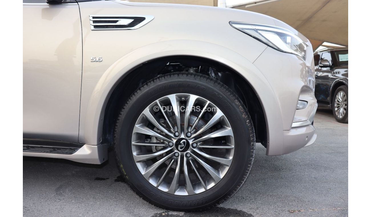 Infiniti QX80 Luxe 8st Infiniti QX80 /2019 /GCC / Original Paint