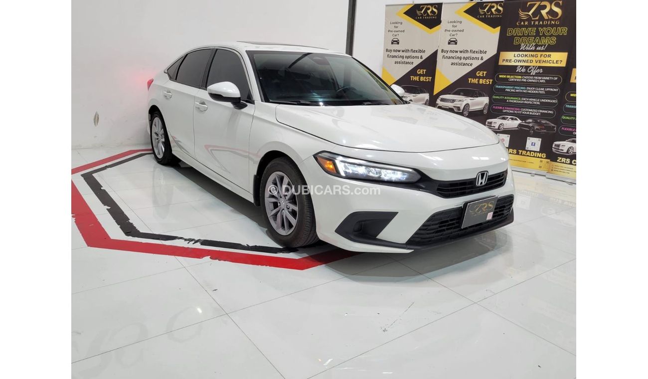 هوندا سيفيك AED 900 P.M | 2022 HONDA CIVIC EX | American Specs