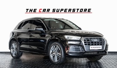 Audi Q5 2018 - AUDI Q5 S-LINE - GCC - 2.0L - IMMACULATE CAR - FULL SERVICE HISTORY - 1 YEAR WARRANTY