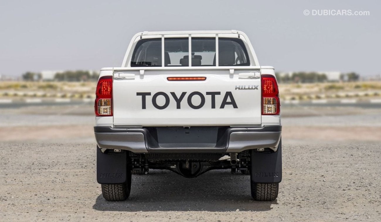 تويوتا هيلوكس (LHD) TOYOTA HILUX DC COMFORT PLUS 2.4D MT 4X4 MY2024 - WHITE