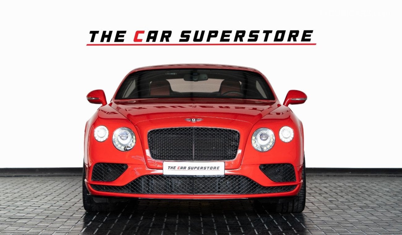 Bentley Continental GT 2017 - BENTLEY CONTINENTAL GT V8 S - FULL SERVICE HISTORY - IMMACULATE CAR - 1 YEAR WARRANTY